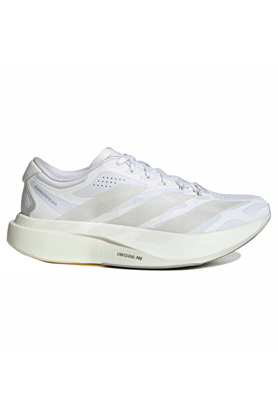 adidas حذاء الجري Adizero Evo SL Exo للسيدات باللون الأبيض KJ0432