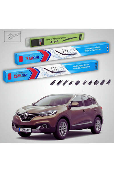 TEAMCAR Υαλοκαθαριστήρες Renault Kadjar I SUV 2015-2017 |   Σετ Εμπρός και Πί...