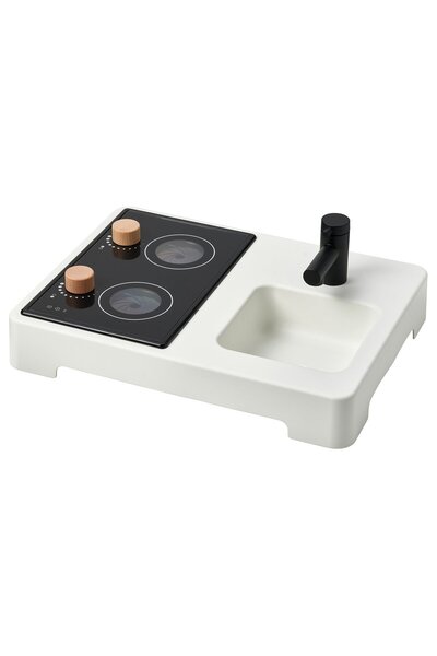 OEM Mini-bucătărie jucărie alb/negru STENMUS Joacă dinamică