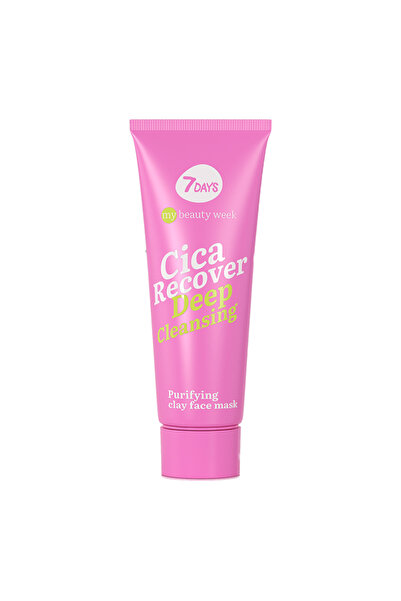 7DAYS Cica Recover Καθαριστική Μάσκα Προσώπου με Άργιλο 80ml