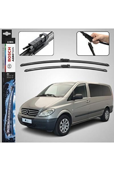 Bosch Чистачки Мерцедес Вито Бус Ланг (W639) 2003-2010 |   Aerotwin A100S