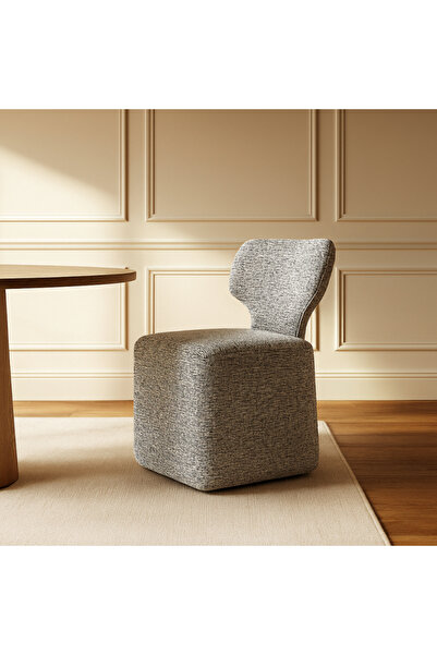 Baytonia Balensi Dining Chair - White and Black