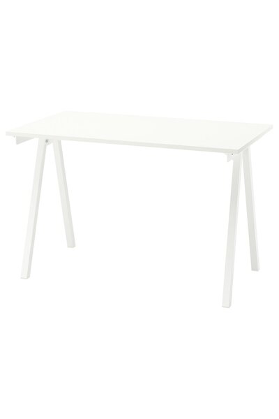 OEM Birou 120x70 cm alb TROTTEN Mese de întâlnire TROTTEN
