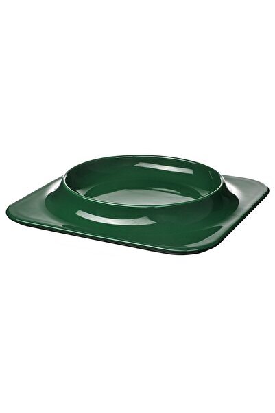 OEM Farfurie 27x27 cm verde închis VINTERFINT Farfurii