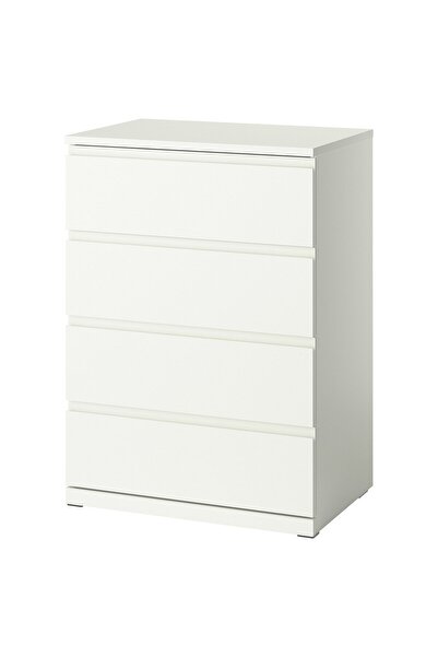 OEM Comodă 4 sertare 70x50x98 cm alb STORKLINTA Comode cu Sertare