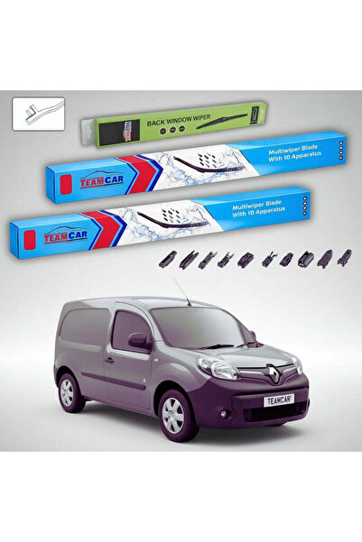 TEAMCAR Renault Kangoo II Van 2 Doors 2008-present | Front and Rear Set Flat ...