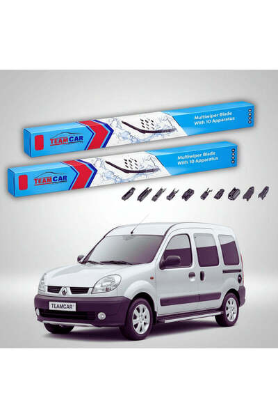 TEAMCAR Windshield wipers Renault Kangoo I Van 2 Doors 1997-2007 | Front Set ...