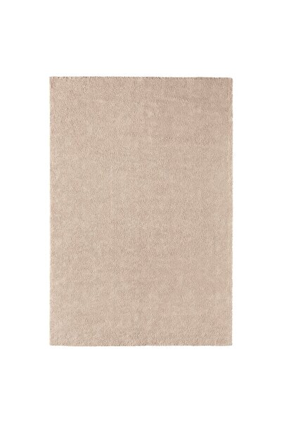 OEM Covor, fir scurt 200x300 cm alb murdar STOENSE Covoare mari & medii