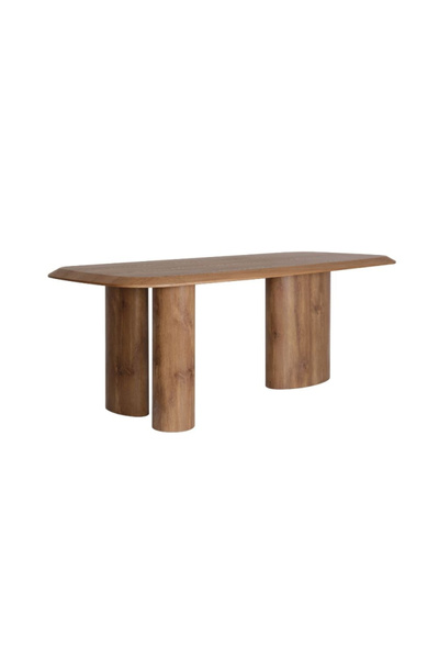 Baytonia Marseille Collection Dining Table - 8 Seater - Brown