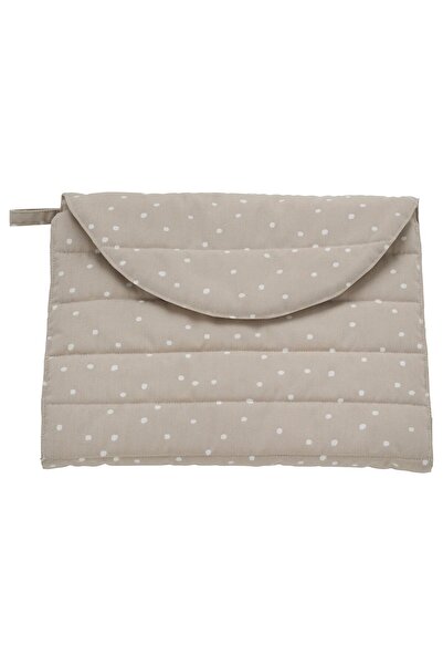 OEM Saltea îngrijire copil 70x35 cm bej/buline pliabil LEN Accesorii de înfăşat