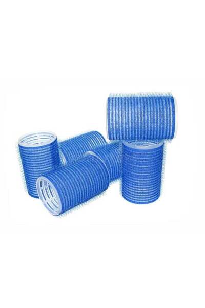 Generic Blue Velcro Hair Rollers Medium