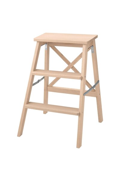 OEM Scară 3 trepte 63 cm fag BEKVÄM Taburete cu trepte