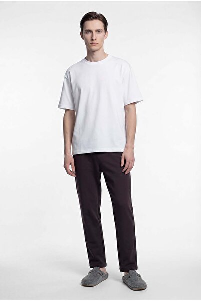 PAULMARK Erkek Basic Beli Lastikli Pijama Altı