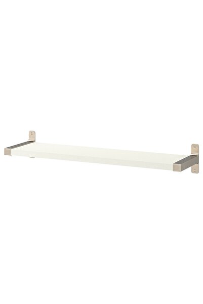 OEM Poliță 80x20 cm alb/nichelat BERGSHULT / GRANHULT Etajere de perete complete