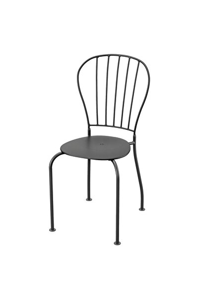 OEM Scaun exterior gri LÄCKÖ Scaune de exterior pentru luat masa