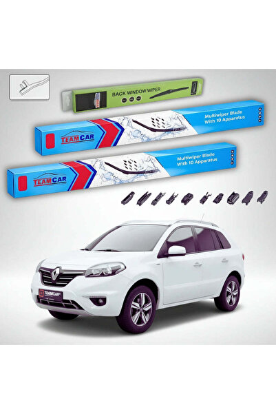 TEAMCAR Υαλοκαθαριστήρες Renault Koleos I SUV 2008-2016 |   Σετ Εμπρός και Πί...