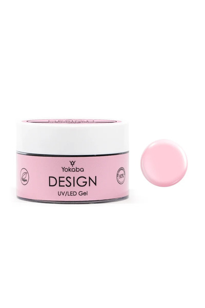 YOKABA Gel de unghii autonivelant UV/LED - 04 Roz Mască 50ml