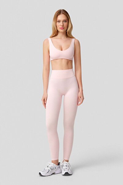 dossha AURA BALLERINA PINK BÜZGÜLÜ TAYT