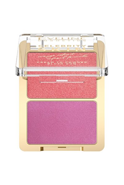 Eveline Celebrity Skin Duo Cream Blush - 02 Sunset Flush 8g
