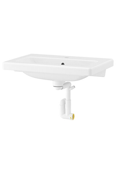 OEM Lavoar cu sifon 64x43 cm alb TVÄLLEN Lavoare