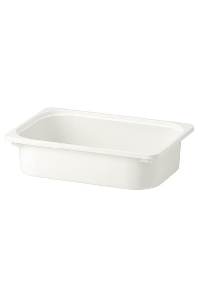 OEM Cutie depozitare 42x30x10 cm alb TROFAST Cutii și capace TROFAST
