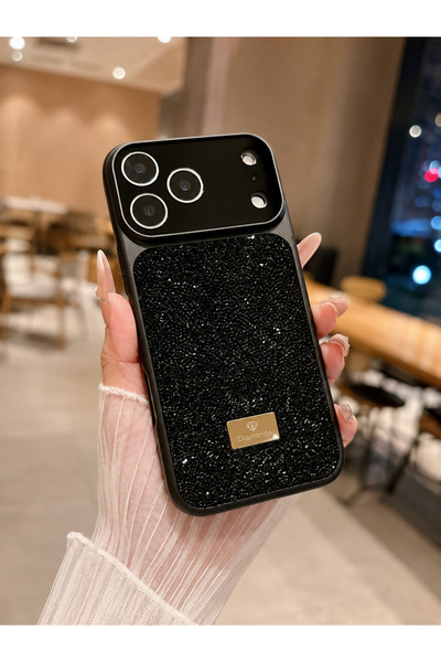 Barbanti İphone 15 Pro Taşlı Dönüşüm Kılıfı Magsafe Özellikli 17 Pro Max Çevi...