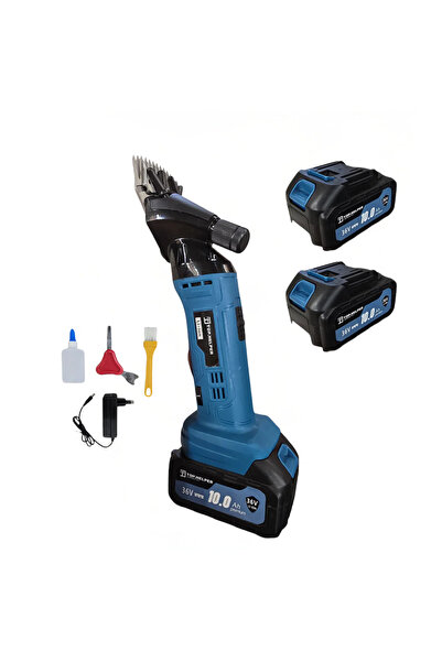 OEM Машинка за стригане Blasko за овце, кози и кучета, 750W, 2 батерии 36V 10...