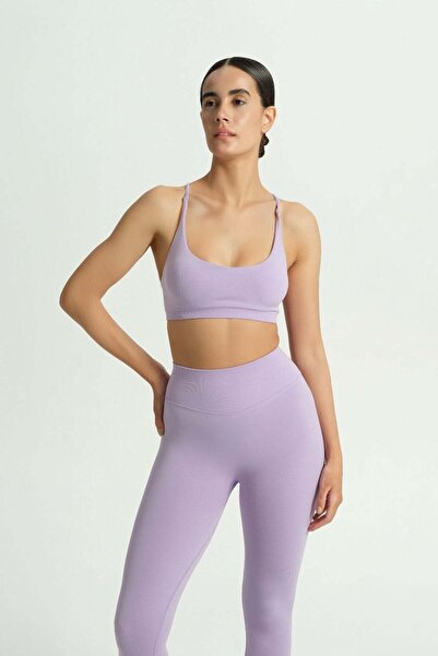 dossha GLOW 'N FLOW LİLA ÇAPRAZ ASKI BRA