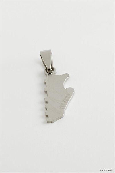 ZERO LAND Spt-Gld Krampon Steel Pendant 2.5 cm (124412) Silver Color