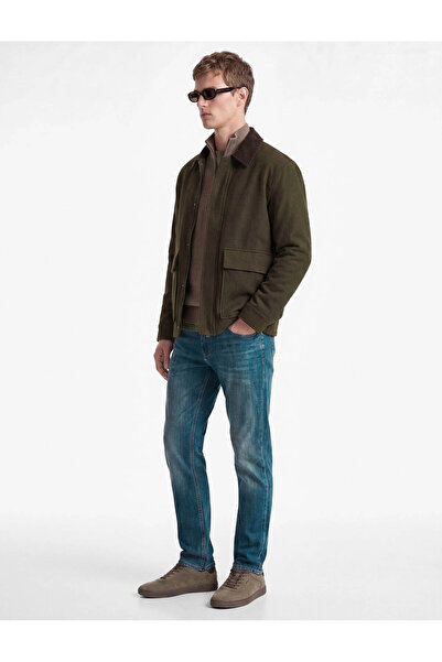 Koton Ανδρικό τζιν παντελόνι Skinny Michael Yeşil 7WAM40084ND