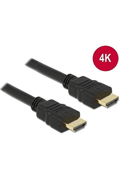 DELOCK Καλώδιο HDMI Αρσενικό σε Αρσενικό 1μ Μαύρο Κωδικός: 84752