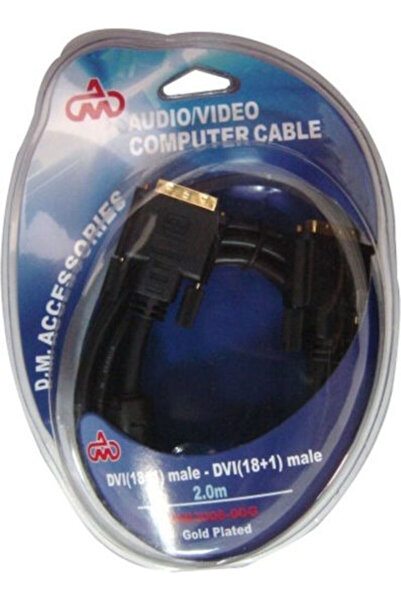 Other DM Pro 5μ Καλώδιο DVI-D αρσενικό σε DVI-D αρσενικό Μαύρο (DM3006-00-5)