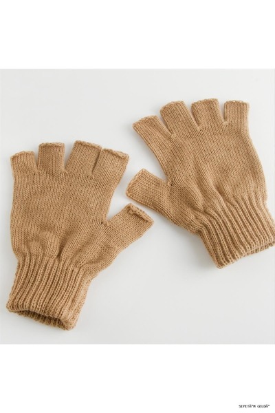 ZERO LAND Spt-Gld Cut-Off Tip (170501) Gloves Tan