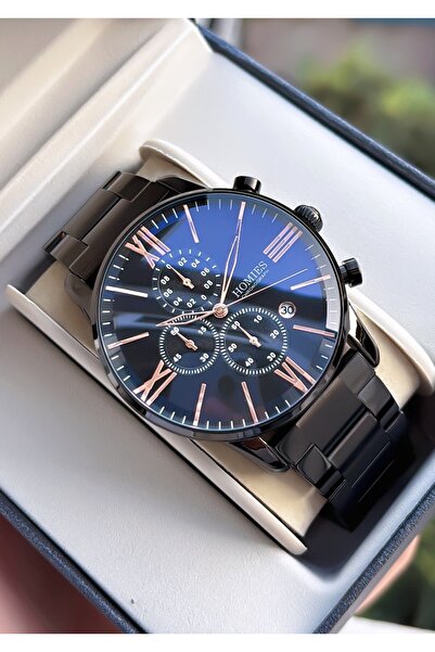 Homies Steel Calendar Multifunction Guaranteed Men's Wristwatch