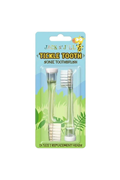 Jack N'Jill Tickle Tooth Sonic Toothbrush Refills, 2 pcs