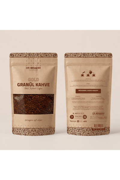 Drcoffee Gold Granule Coffee Bag 250 Gr.