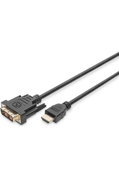 Digitus AK-330300-030-S 3μ Καλώδιο DVI-D αρσενικό σε HDMI αρσενικό Μαύρο (AK-...