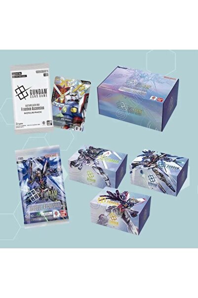 BANDAI Gundam Card Game Freedom Ascension Set de Construcție a Pachetului SC01