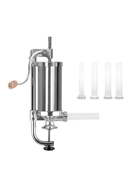 OEM Aparat Umplut Carnati Vertical Aluminiu Inoxidabil 2.5Kg+4Palnii Incluse