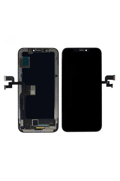 OEM Apple Οθόνη LCD και μηχανισμός αφής για iPhone XS OLED GX Σκληρή - Μαύρη