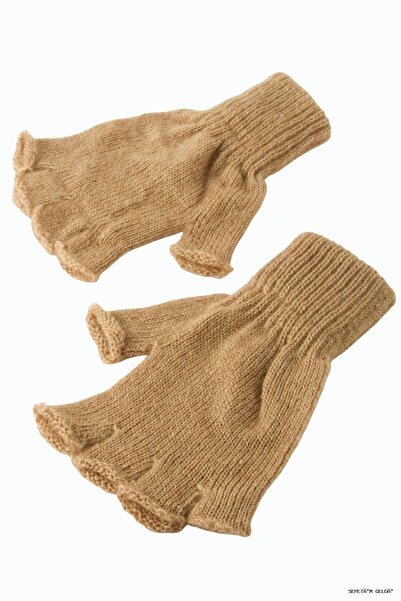 ZERO LAND Spt-Gld Cut-Off Tip (123031) Gloves Brown-1
