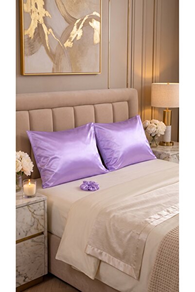 kesenegore Satin Pillowcase 50X70 cm Set of 2 – Shiny Satin Pillowcase – 1 Pi...