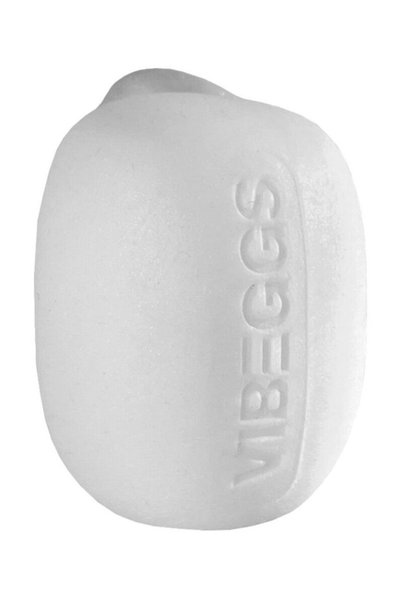 Vibeggs Manșon masturbator cu vibrații Ribs Delight, TPE moale, elastic 7,18 cm, unisex, baterie inclusă