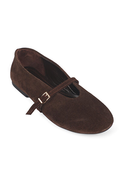Capone Outfitters Robyn Genuine Leather Ballerinas