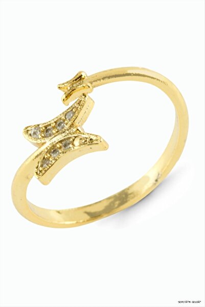 ZERO LAND Spt-Gld Zircon Stone Metal (125451) Ring Yellow