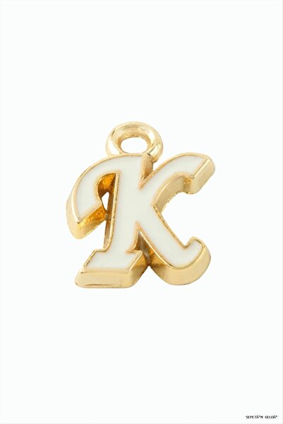 ZERO LAND Spt-Gld Yellow Colored Tassel Necklace (130342) Tip Letter