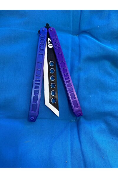 Riva Self 3D PLA Plastik Eğitici Balisong Antrenman Kelebeği Oyuncak Stres Gi...