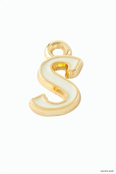 ZERO LAND Spt-Gld Yellow Colored Tassel Necklace (130338) Tip Letter