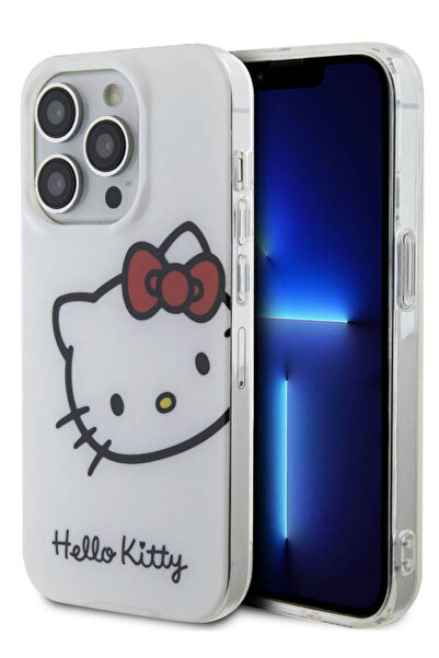 Hello Kitty Θήκη Πλάτης για iPhone 15 Pro - Λευκό