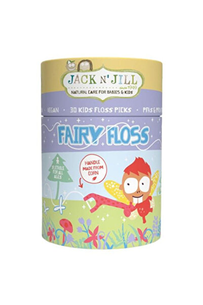 Jack N'Jill Ata Dentara cu Scobitori Biodegradabile cu Aroma de Capsuni pentr...